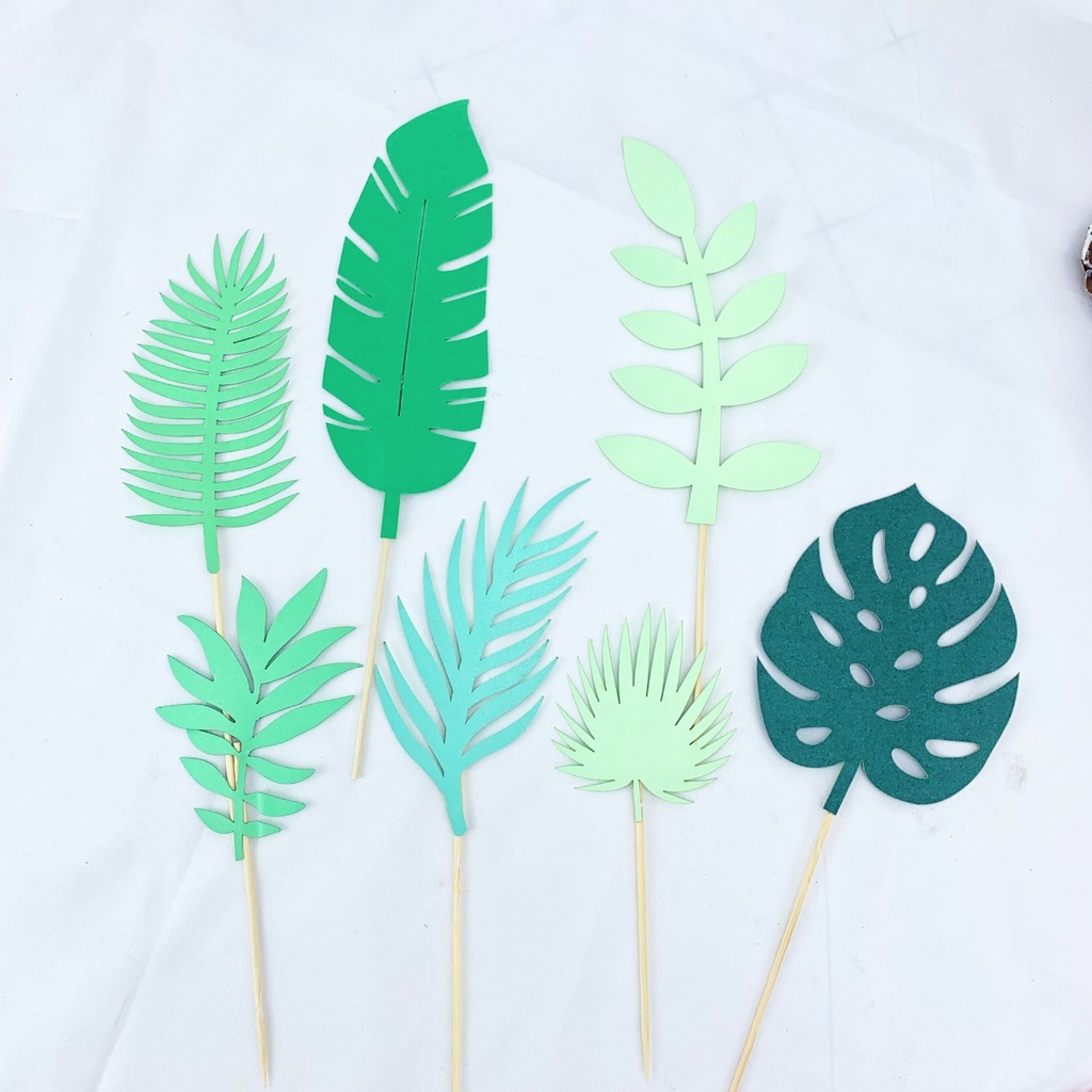 [SIÊU RẺ❤️] – SCG Lá cây - Trang trí bánh sinh nhật bánh kem