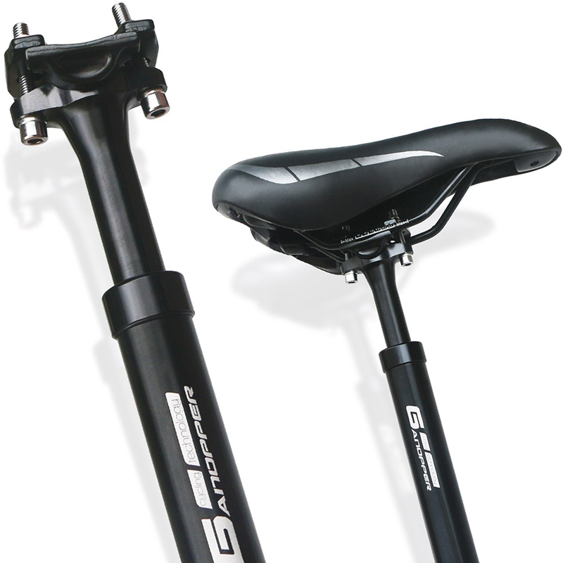 Thanh Cốt Yên Giảm Xóc 400mm 28.6mm Tùy Chỉnh Tiện Dụng Cho Xe Đạp