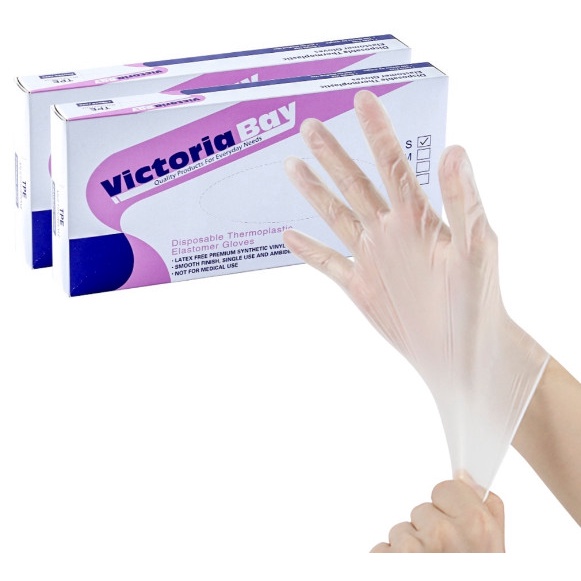 Hộp 100 găng tay nấu ăn siêu dai Victoria Bay