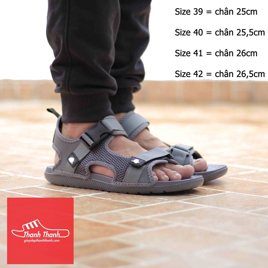 SANDAL NAM Quai Dù Lưới Thoáng Mát Siêu Nhẹ Chống Trượt [hàng việt nam chất lượng cao]