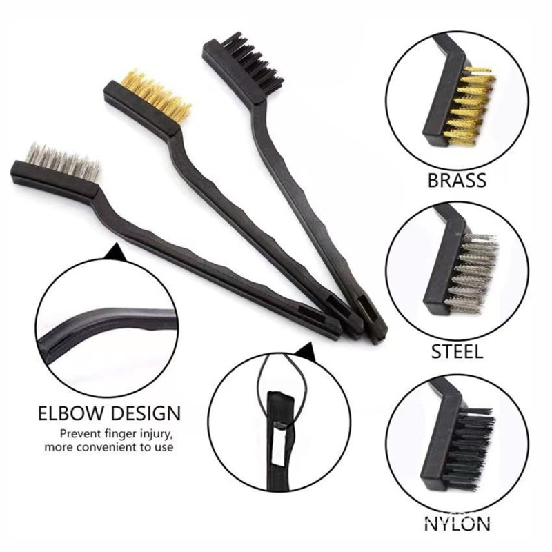 Bộ Cọ Vẽ Chi Tiết Trang Trí Nội Thất Xe Hơi Với Tay Cầm Nhựa Tiện Dụng