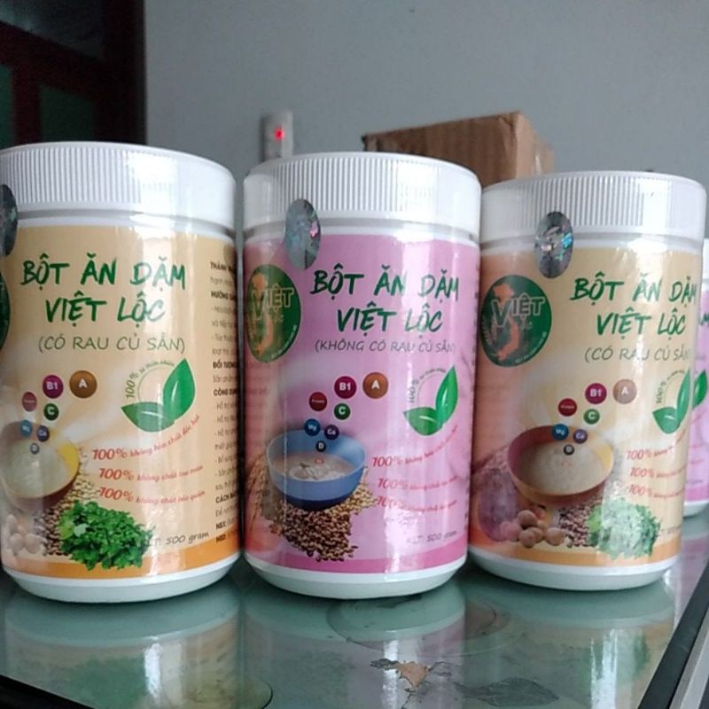 Combo 2 hộp bột ăn dặm Việt Lộc