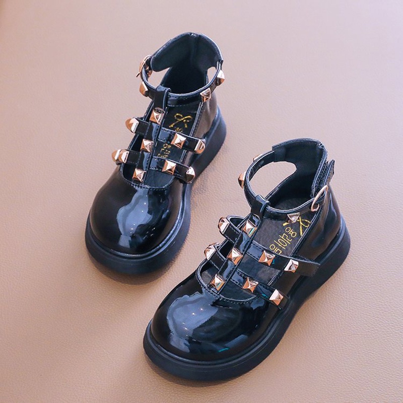 Giày Da Thoải Mái Phong Cách Hàn Quốc Cho Bé Gái Từ 3-18 Tuổi