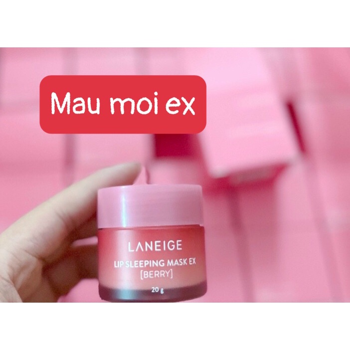 (Phiên bản mới EX) Mặt nạ ngủ môi Laneige