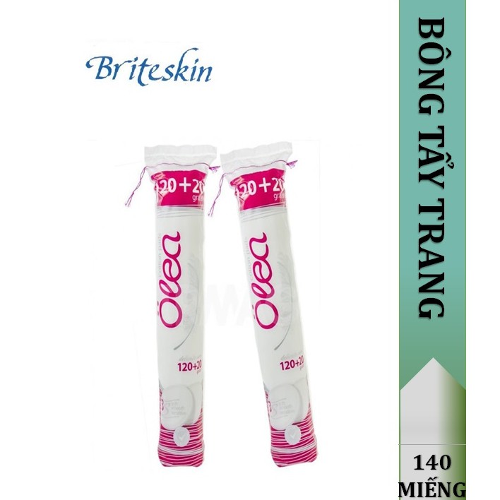 Bông Tẩy Trang - Olea Cotton Pads (120 + 20 miếng) | BigBuy360 - bigbuy360.vn