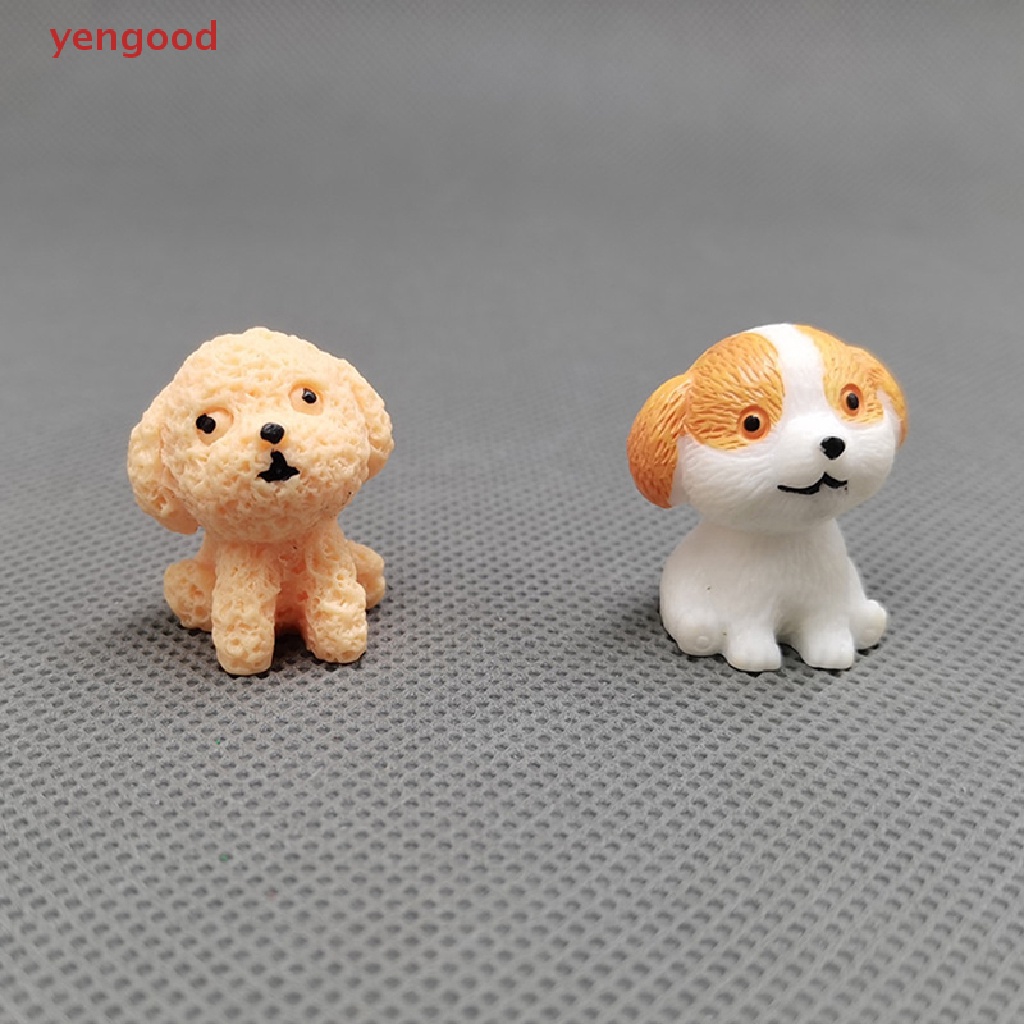 Set 9 Mô Hình Chú Chó Pug Mini Đáng Yêu