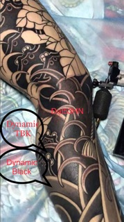 Mực xăm Dynamic Black 2019-2020( hàng có sẵn)
