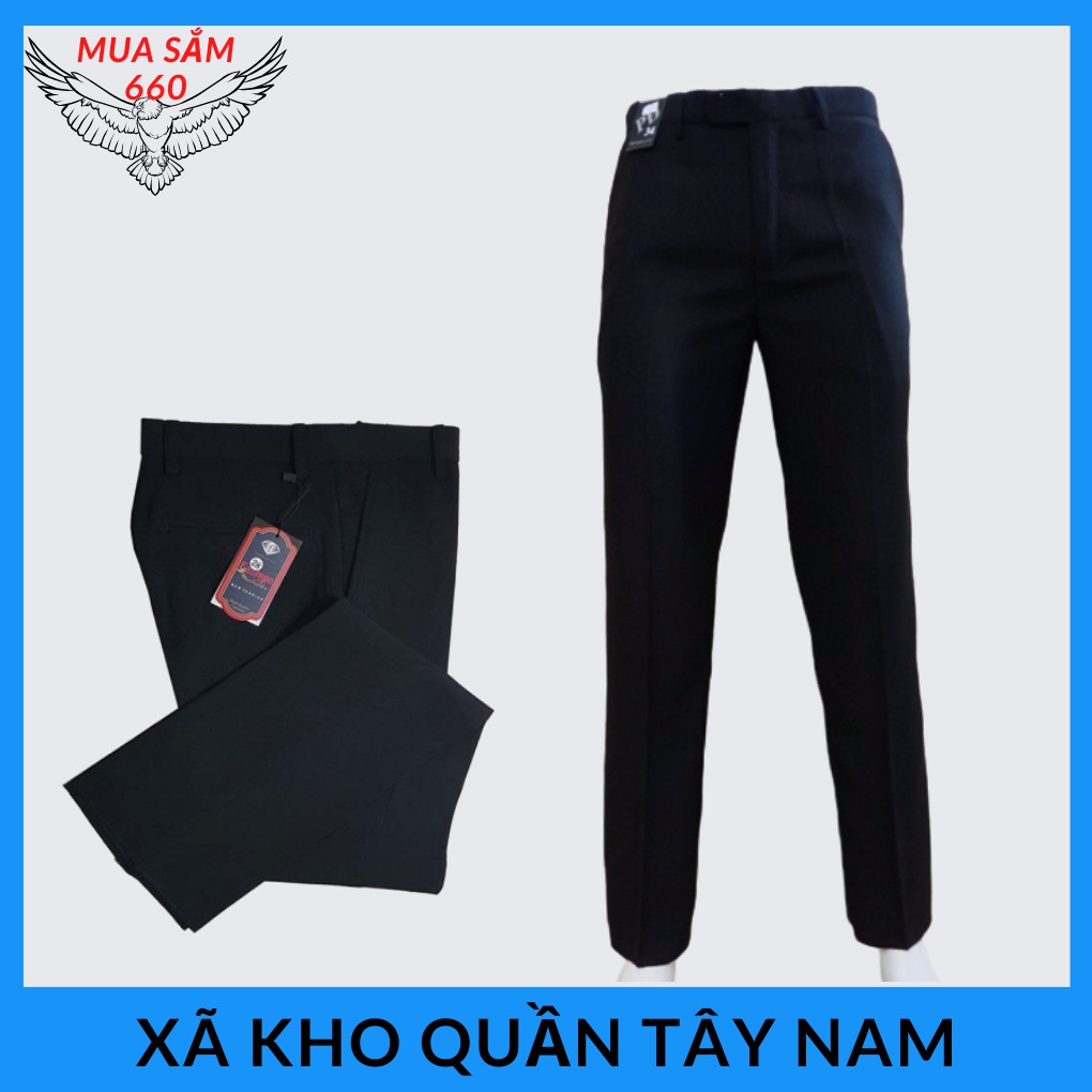 Xã kho quần tây nam size từ 27 đến 35 chưa lên lai thiết kế theo phong cách trung niên lịch lãm-MS024