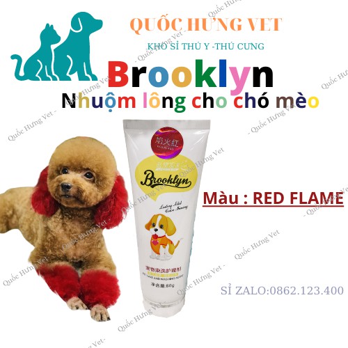 Màu Nhuộm chó mèo Brooklyn