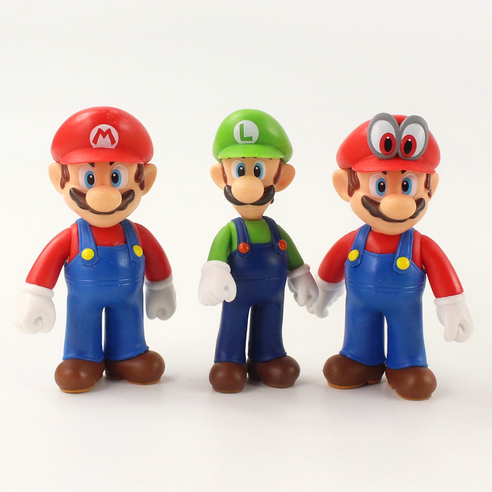 Mô hình các nhân vật  Mario 9 cm