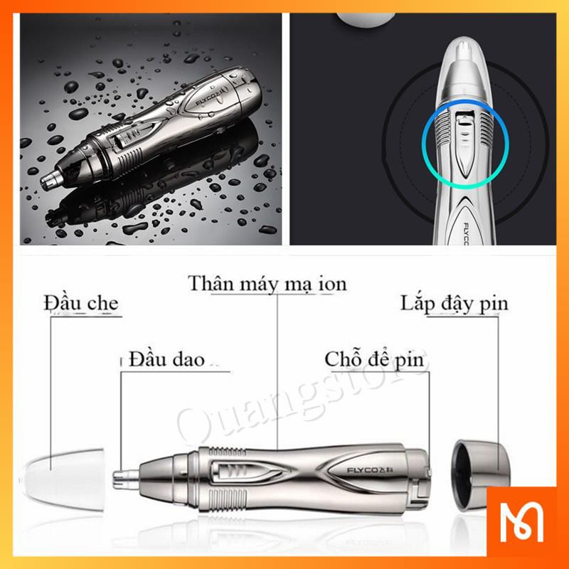 Máy cắt tỉa lông mũi chính hãng Flyco Fs7806, giúp tút nhanh vẻ lịch lãm chỉ trong 50 giây!