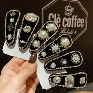 Kẹp Tóc Đính Đá Phong Cách Cổ Điển Thanh Lịch Dành Cho Nữ