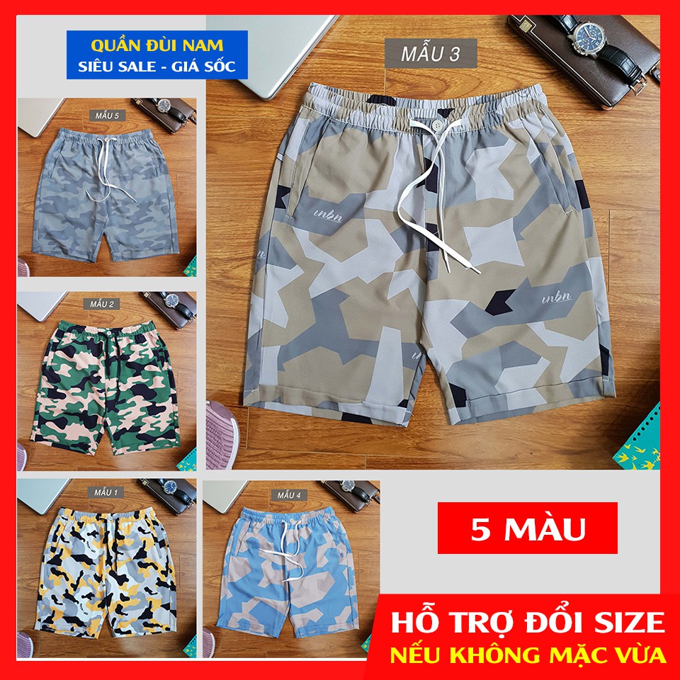 Quần đùi đi biển, mặc ở nhà thun in hoa tiết 2021 cực chất