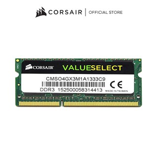  Ram Laptop Corsair DDR3 4GB Bus 1333 1.5V ( Support 1066 ) CMSO4GX3M1A1333C9