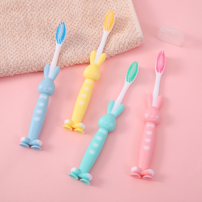 Bộ 4 Bàn Chải Đánh Răng Lông Mềm Cho Bé