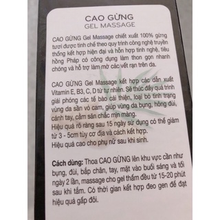 KEM TAN MỠ CAO GỪNG