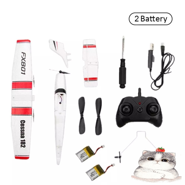 Máy Bay Đồ Chơi Điều Khiển Từ Xa Fx801 Rc Epp 2.4g 2ch