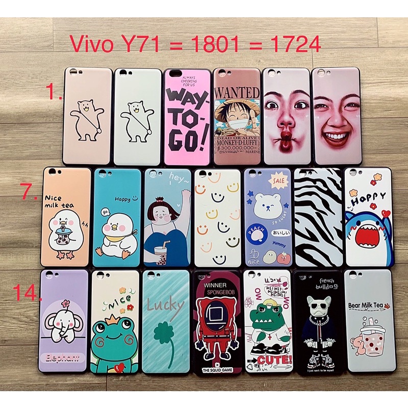 Ốp dẻo ViVo Y71 = V1801 = V1724 giá rẻ