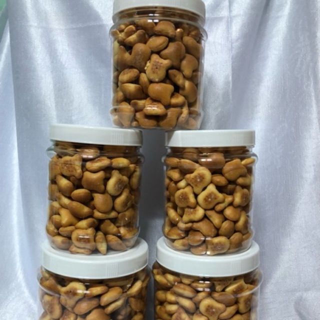 500g Bánh gấu nhân kem hạn 6 tháng.