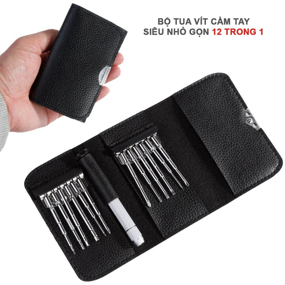 Bộ tua vít đa năng - siêu nhỏ gọn 12 trong 1