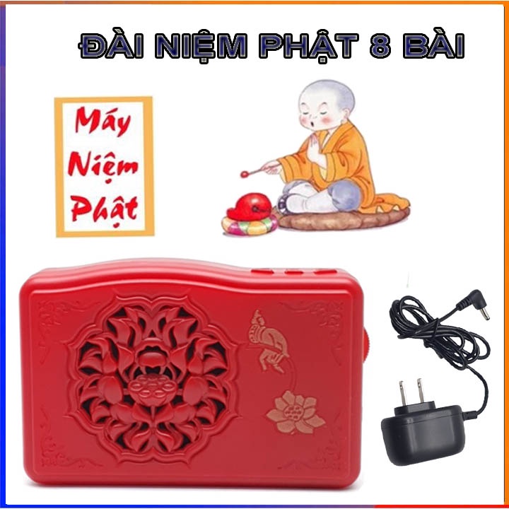 Máy niệm phật ,Đài tụng kinh niệm phật 8 bài đã cài sẵn