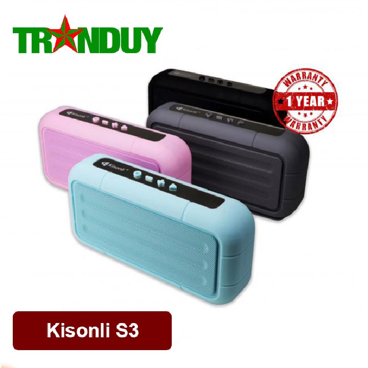 Loa Kisonli Bluetooth S3