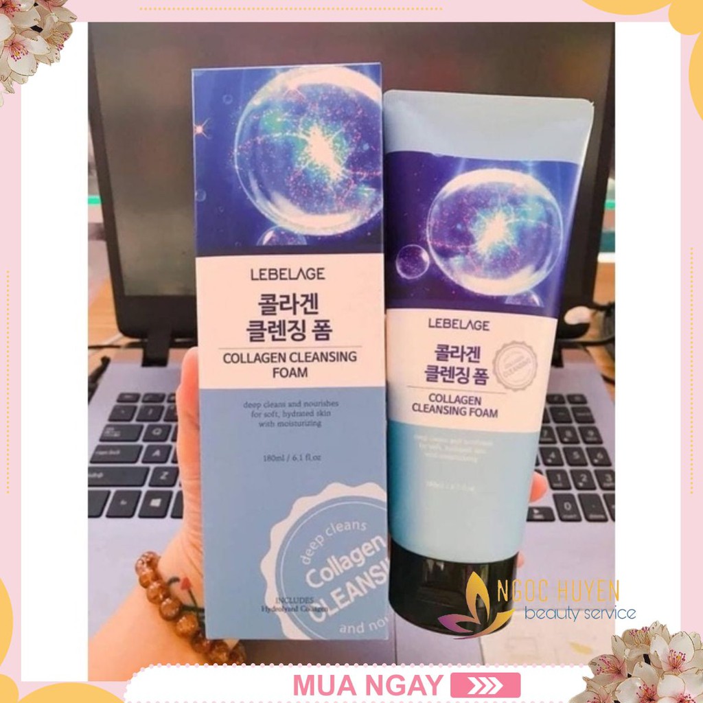 SỮA RỬA MẶT LEBELAGE COLLAGEN CLEANSING FOAM 180ml