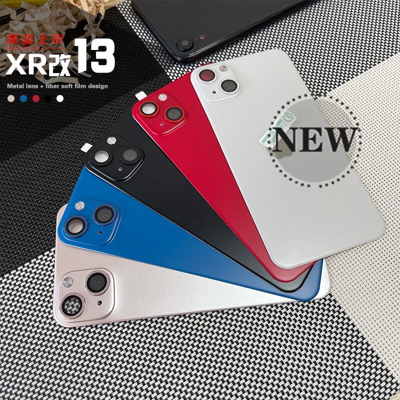 Mới!! Ốp Điện Thoại Trong Suốt Bảo Vệ Ống Kính Máy Ảnh Toàn Diện Cho IPHONE XR CHANGE TO 14 / 13 + (11 CHANGE TO 12 PRO)