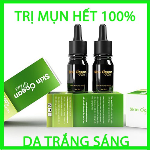 (centella) SERUM MỤN SKIN OCEAN PLUS HẾT >99% TÌNH TRẠNG MỤN TRÊN DA, GIÚP MỜ THÂM TRẮNG DA HIỆU QUẢ.