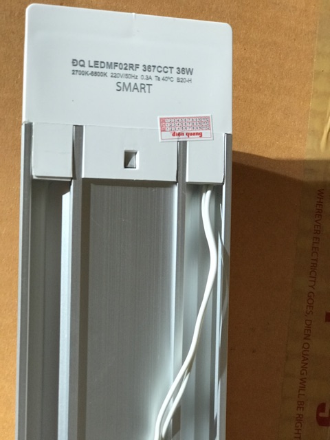 Bộ đèn LED mica THÔNG MINH Điện Quang 1.2M