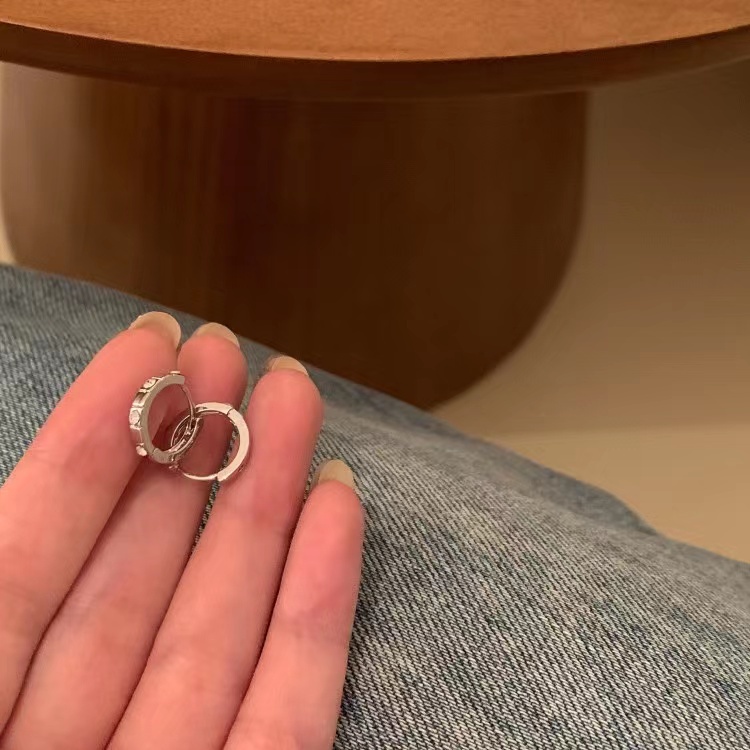 Khuyên Tai Đính Đá Zircon Phong Cách Hợp Thời Trang Cho Nữ