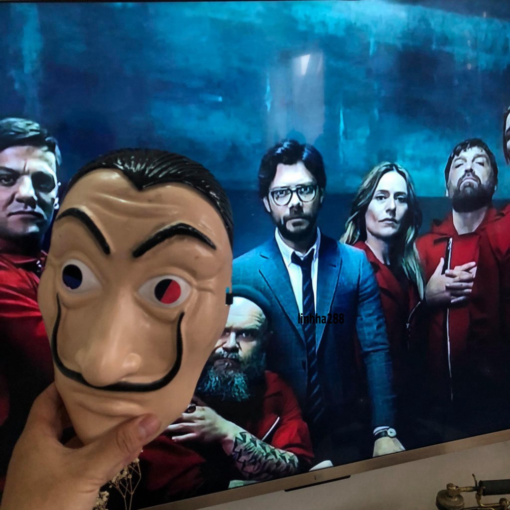 Mặt nạ Money Heist- Salvador Dali