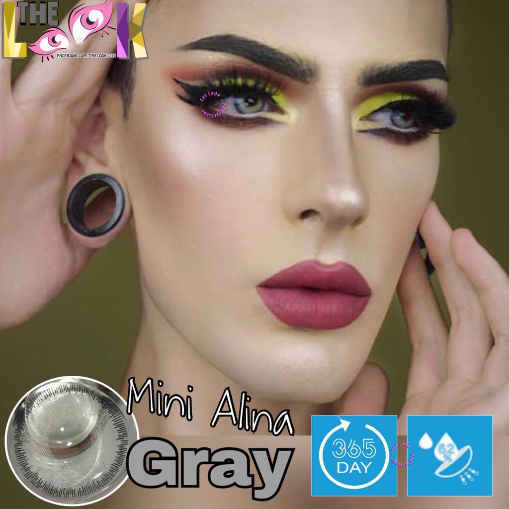 CONTACT LENS MÀU GRAY - XÁM DẠ QUANG - SIÊU TÂY - SIÊU SÁNG - CÓ ĐỘ