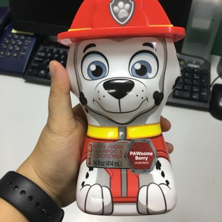 Sữa tắm cho trẻ em hình chó cứu hoả