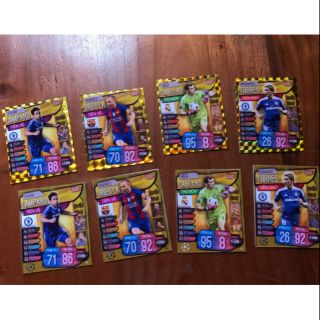 Thẻ match attax 2019/20 huyền thoại: CASILLAS, LAMPARD, TORRES, INIESTA