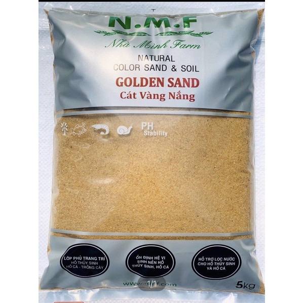 [BAO 5KG] Cát Nắng Vàng NHÀ MÌNH FARM - Golden Sand