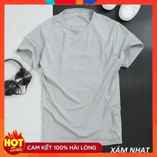 [Mẫu mới – freeship] ÁO PHÔNG TRƠN CỔ TRON - MÀU TRUNG TÍNH