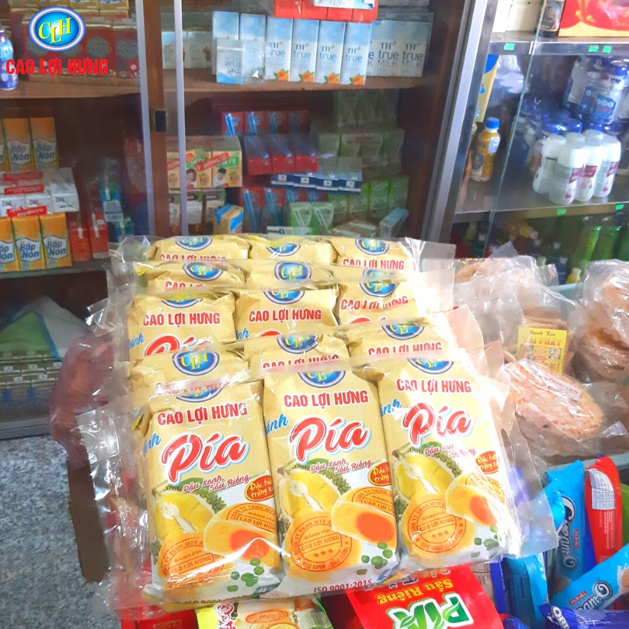 [24 CÁI] COMBO BÁNH PÍA SÓC TRĂNG Mini_Đậu xanh sầu riêng và kim sa trứng tan chảy_2bịch 920g/24cái_Bách Hóa Anh Thư