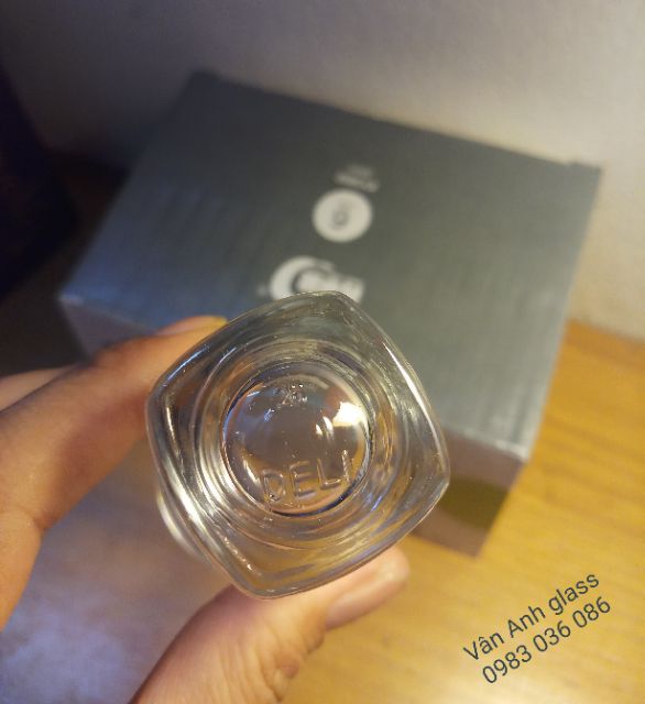 Bộ 6 ly thủy tinh Deli Glassware 35ml