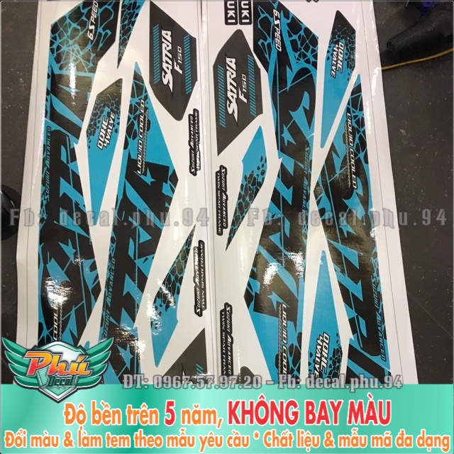 Tem rời Raider Xanh đen -1