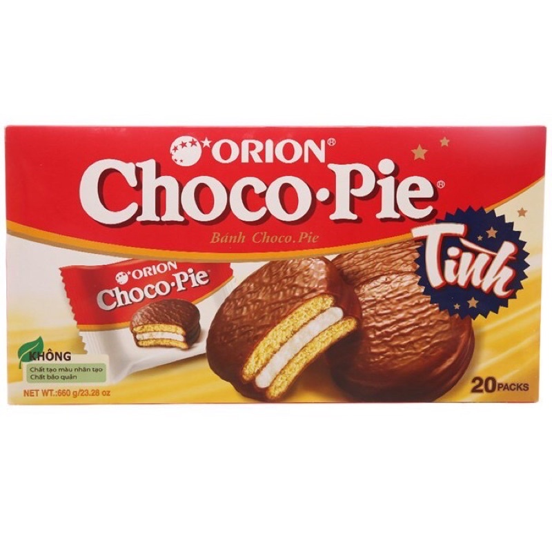 (Hoả tốc HN) Hộp Bánh Chocopie Orion 20 cái