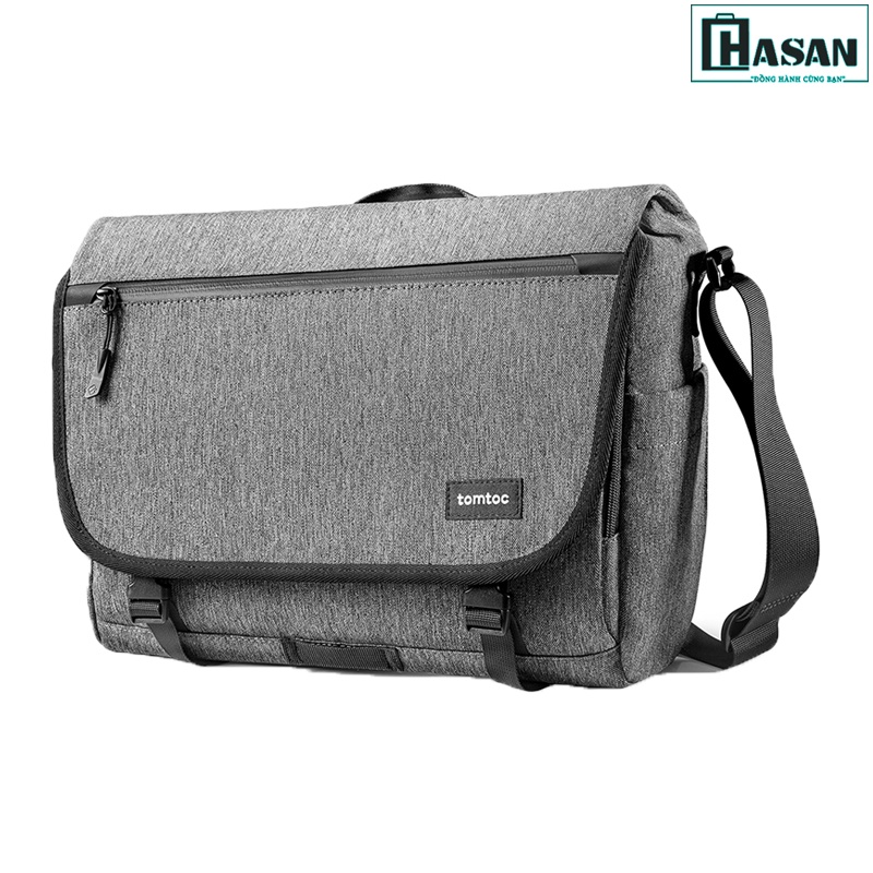 Túi đeo chéo chính hãng TOMTOC (USA) Casual Messenger Multi -Function - A47-C01 cho Macbook/Ultrabook 13-13.5 inch