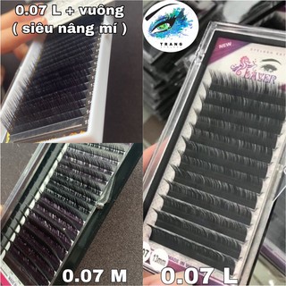 Mi nối 0.07 0️⃣.0️⃣7️⃣ L,M, L+ ( độ cong đặc biệt, đẹp, lạ, áp dụng nâng mi cho mắt sụp)
