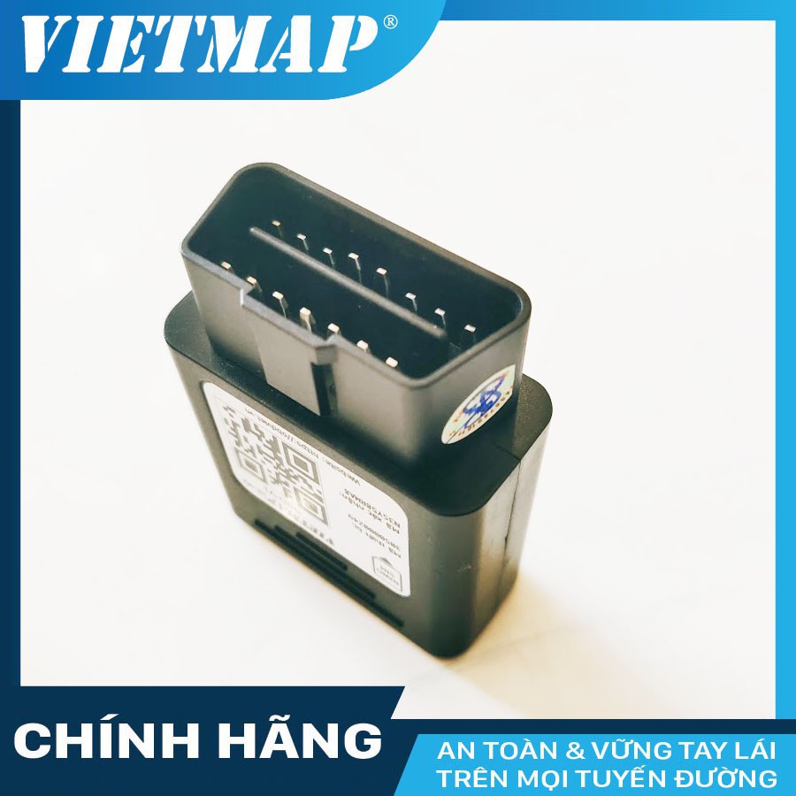 Thiết bị định vị ô tô VIETMAP OBD V1 kết nối qua cổng OBDII + Sim 4G free 12 tháng