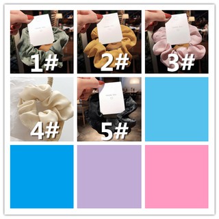 Dây cột tóc vải lụa satin phong cách Hàn Quốc thời trang dành cho nữ