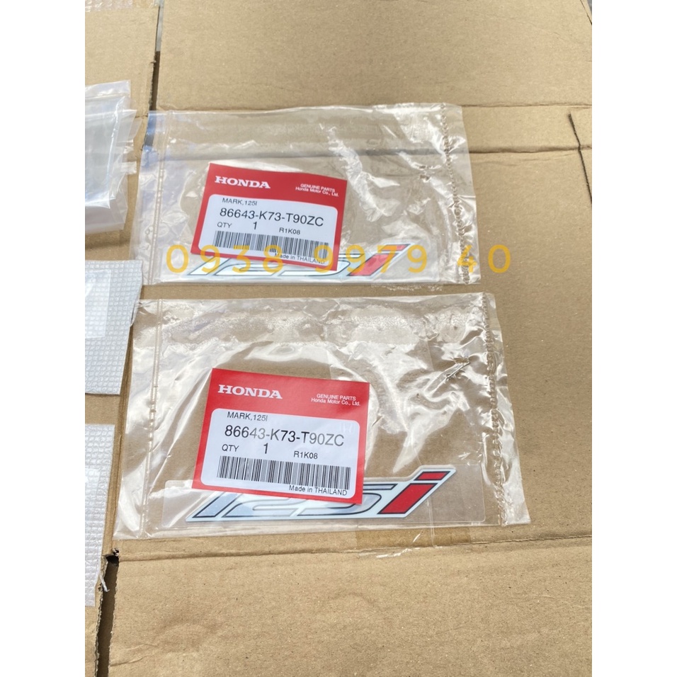 Tem Wave 125i, Tem 125i Wave cho Future Led đồ chơi Future 125 chính hãng Honda Thái Lan