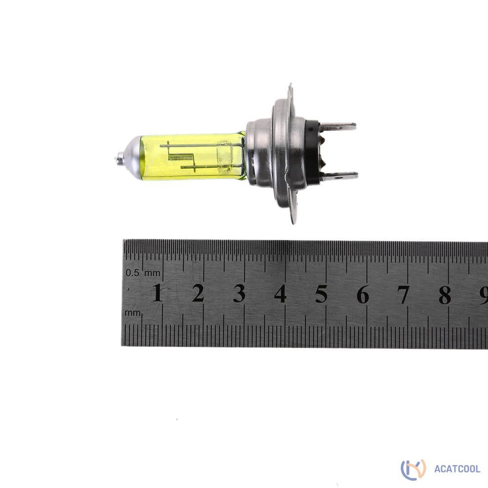 1 Bóng Đèn Halogen H7 12v 55w 4,000k-4,500k Ánh Sáng Vàng