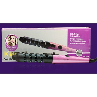 Máy Uốn Tóc Xoắn Kemei KM-1026