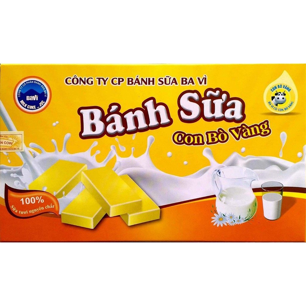 Combo 4 Hộp Bánh Sữa Nguyên Chất Ba Vì Siêu Tiết Kiệm