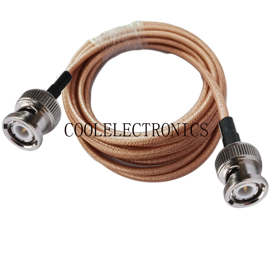 1 Dây Cáp Đồng Trục BNC Male Sang BNC Male RG400 50ohm 10 / 15 / 20 / 30 / 50CM 1 / 2 / 3 / 5m
